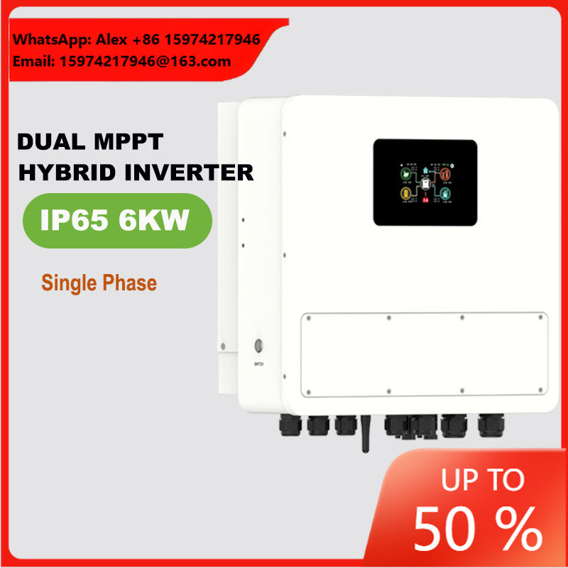Off Grid Solar Inverter 48V 6000W - Inversor Solar Híbrido de Baixa Tensão