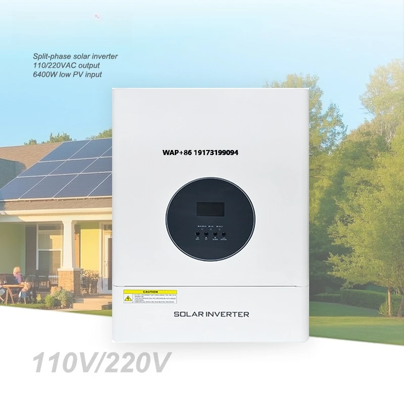 Split Phase Inverter 10Kw 110V 220V - Inversor solar de onda senoidal pura