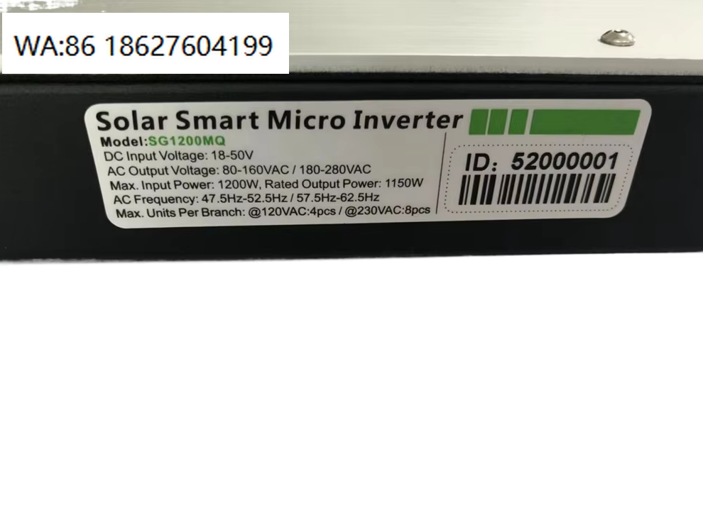 Micro Inverter 1400W Solar Grid Tie - Inversor Solar Micro de 1000W 1200W