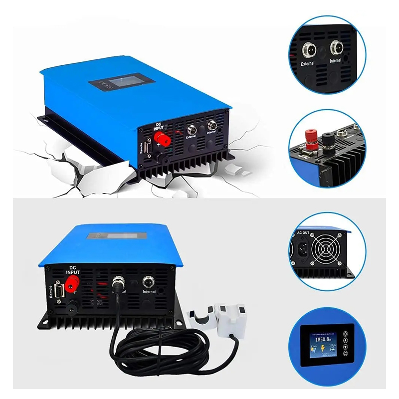 Grid Tie Inverter Limiter 2000W - Inversor de grade de energia eólica,