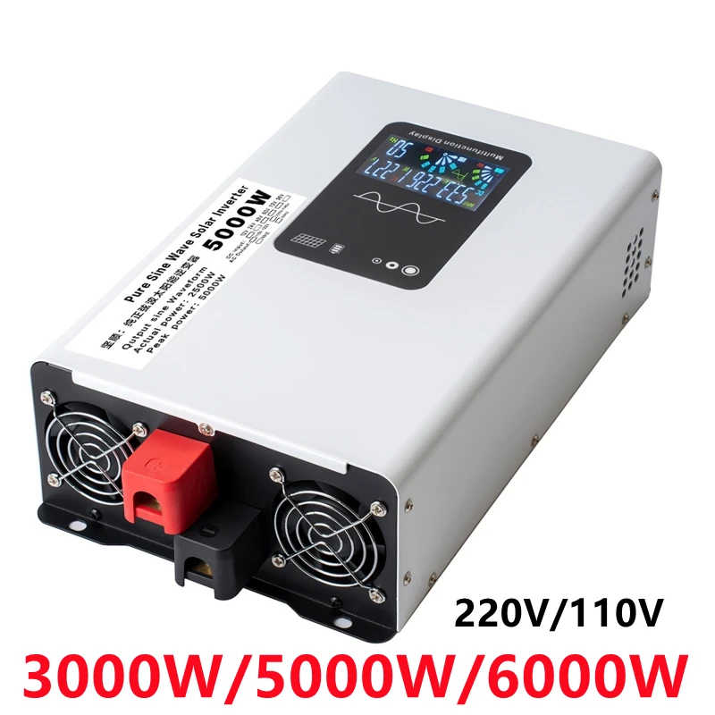 Pure Sine Wave Inverter 5000W 48V 220V - Inversor de onda senoidal pura 3000W