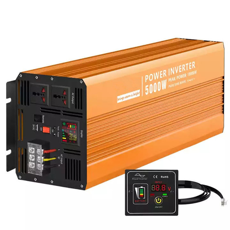 Pure Sine Wave Inverter 5000W 48V 220V - Inversor Solar de Onda Senoidal Pura