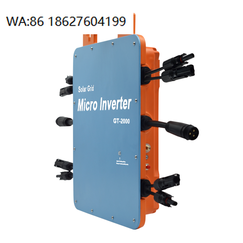 Micro Inverter 1400W Solar Grid Tie - Microinversor de 1200W 1400W 1600W para