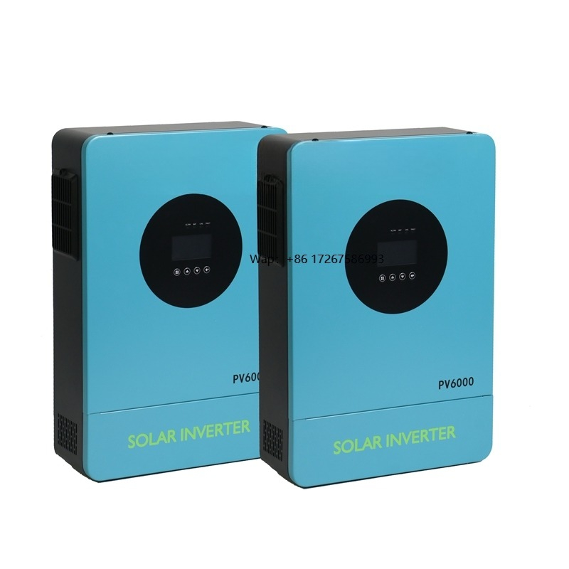 Hybrid Solar Inverter 5.5Kw Mppt 48V - Grade híbrida 48v 220v/380v 5.5kw mppt