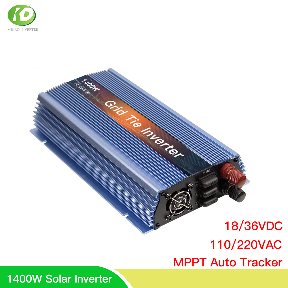 Micro Inverter 1400W Solar Grid Tie - Inversor de onda senoidal pura mppt,