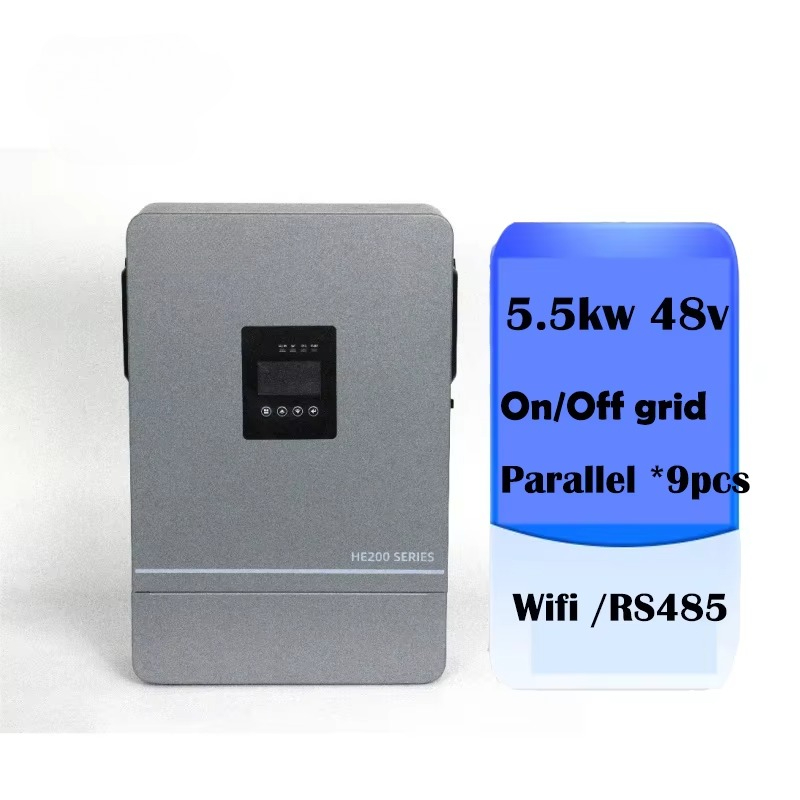 Hybrid Solar Inverter 5.5Kw Mppt 48V - Inversor Solar Híbrido Paralelo MPPT de