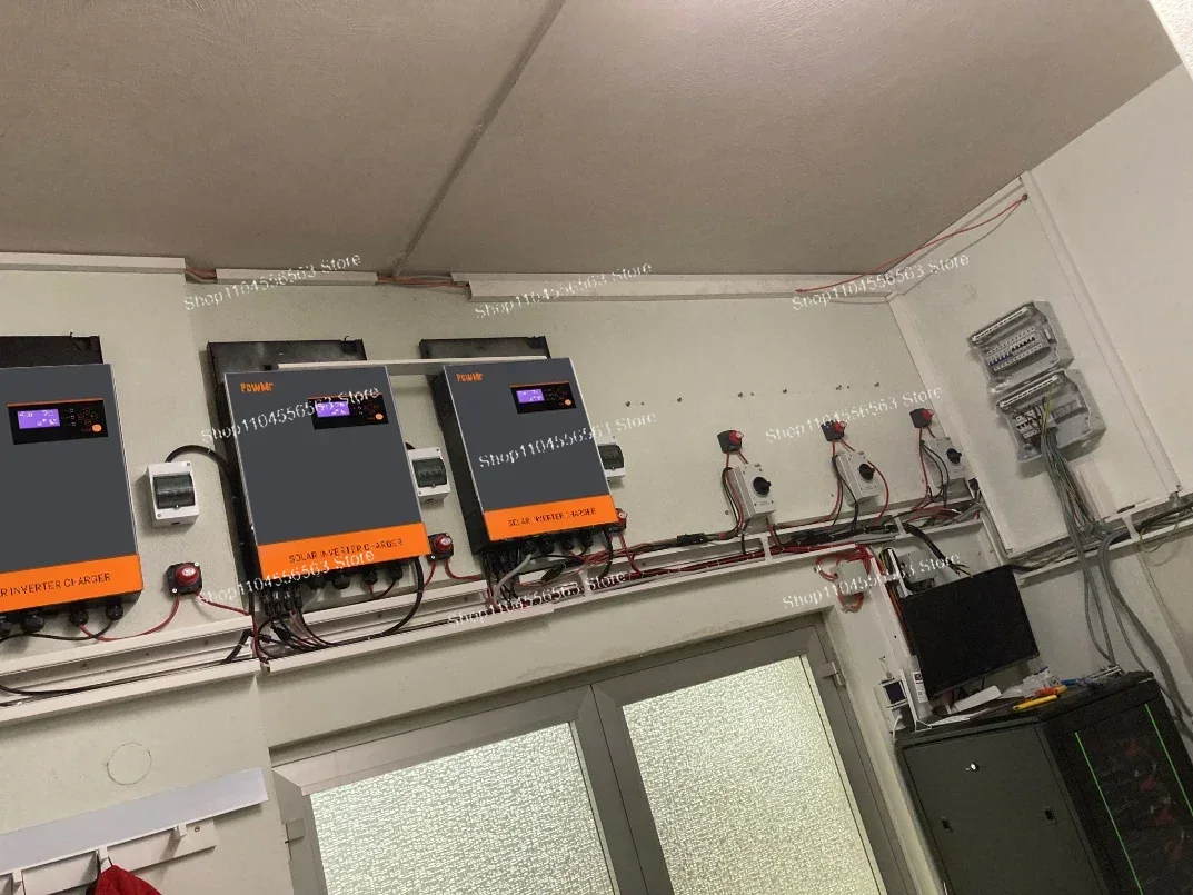 Inversor solar híbrido trifási - Hybrid Solar Inverter 5.5Kw Mppt 48V avaliação e preço