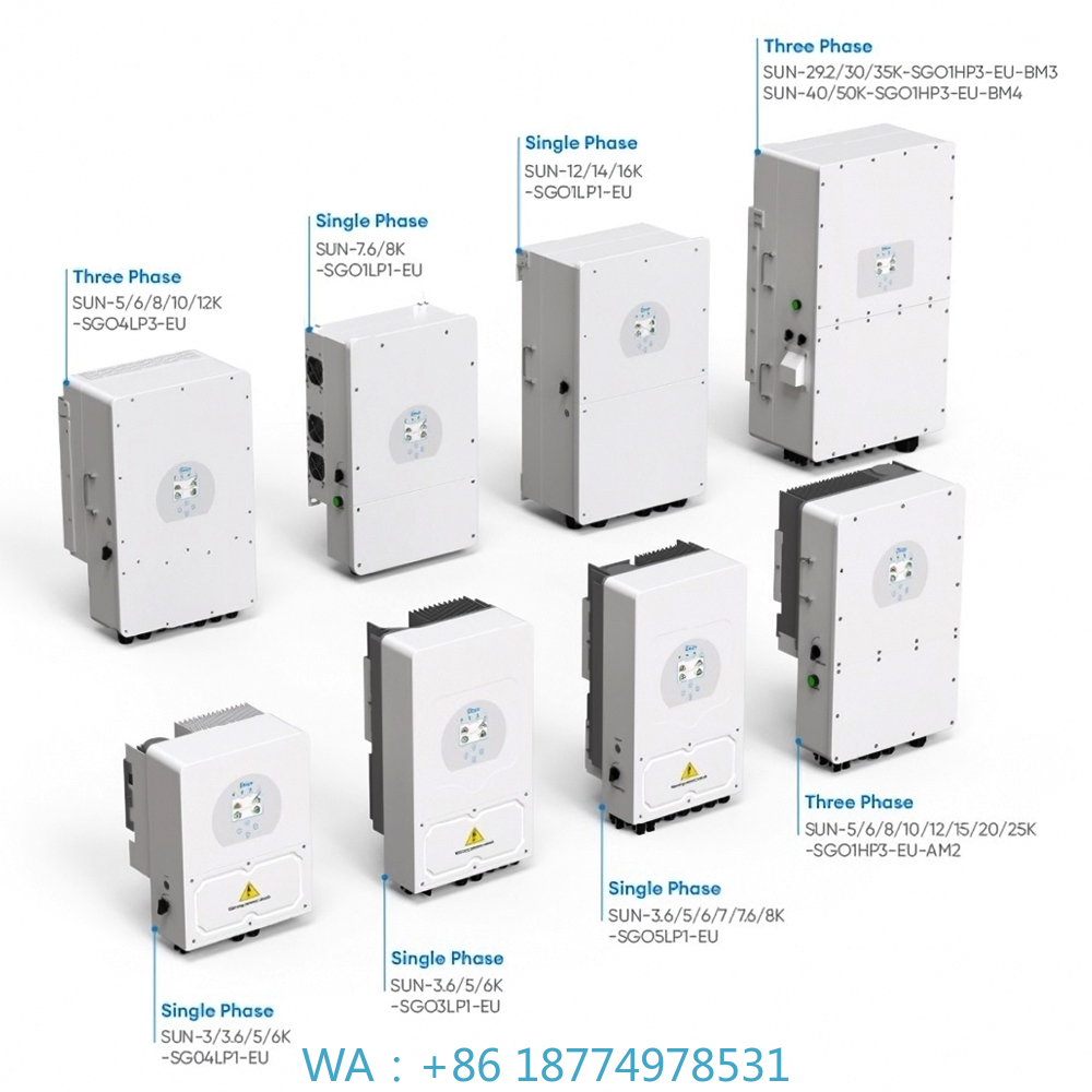 Inversor Solar Híbrido Trifási - Mppt Hybrid Inverter 48V 8Kw 3 Phase avaliação e preço