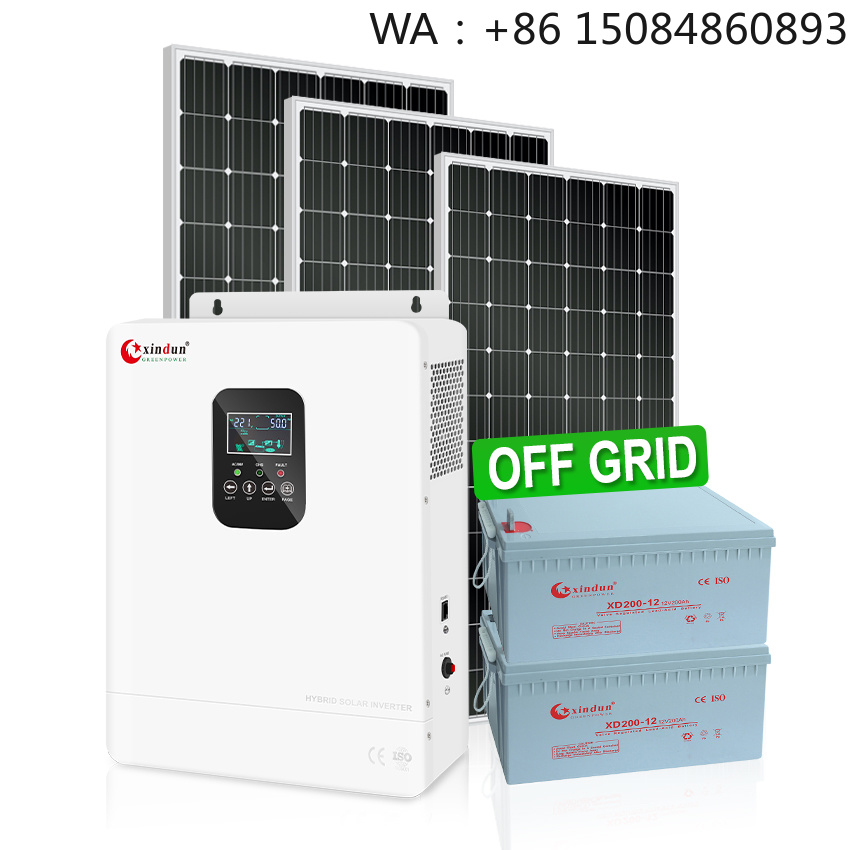 Inversor Solar Híbrido Off Gri - Hybrid Solar Inverter 5.5Kw Mppt 48V avaliação e preço
