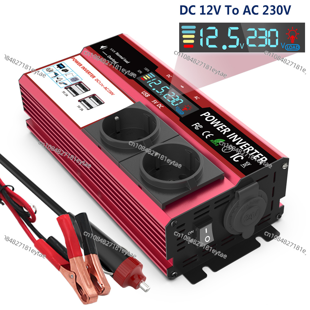 Inversor de energia de 12V par - Power Inverter 12V 220V 4000W Continuous avaliação e preço