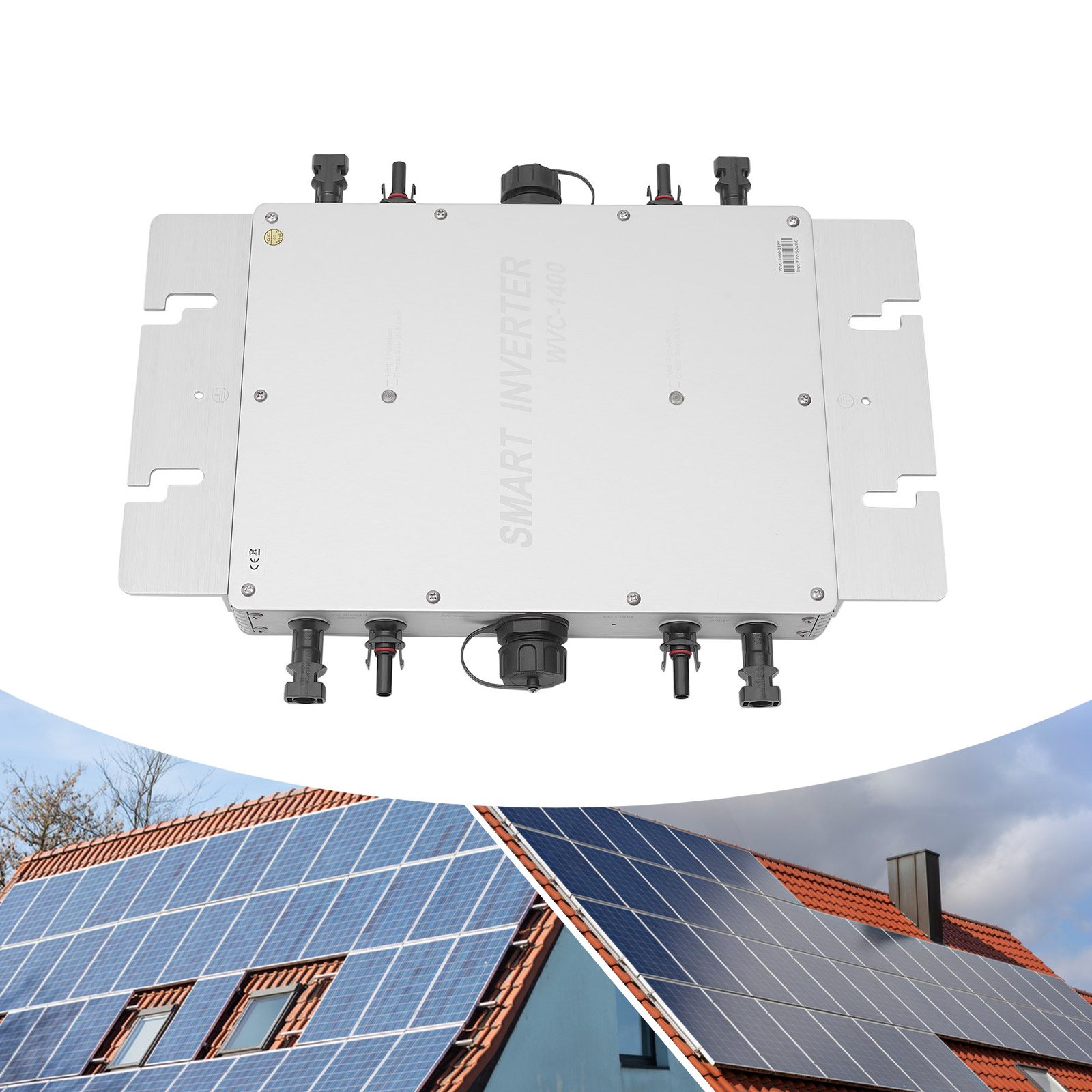 Microinversor Solar MPPT de 14 - Micro Inverter 1400W Solar Grid Tie avaliação e preço