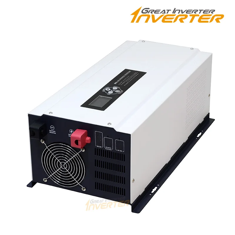 Inversor híbrido solar 5kw, on - Toroidal Transformer Inverter 5000W avaliação e preço