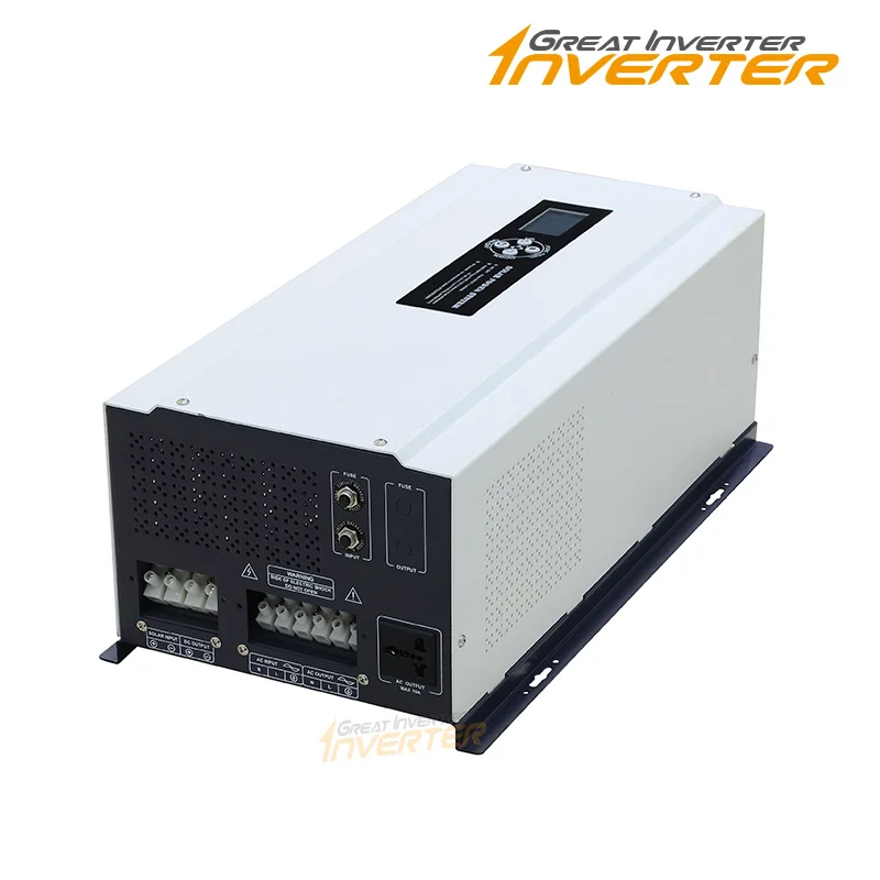 Inversor híbrido solar 5kw, on - Toroidal Transformer Inverter 5000W avaliação e preço