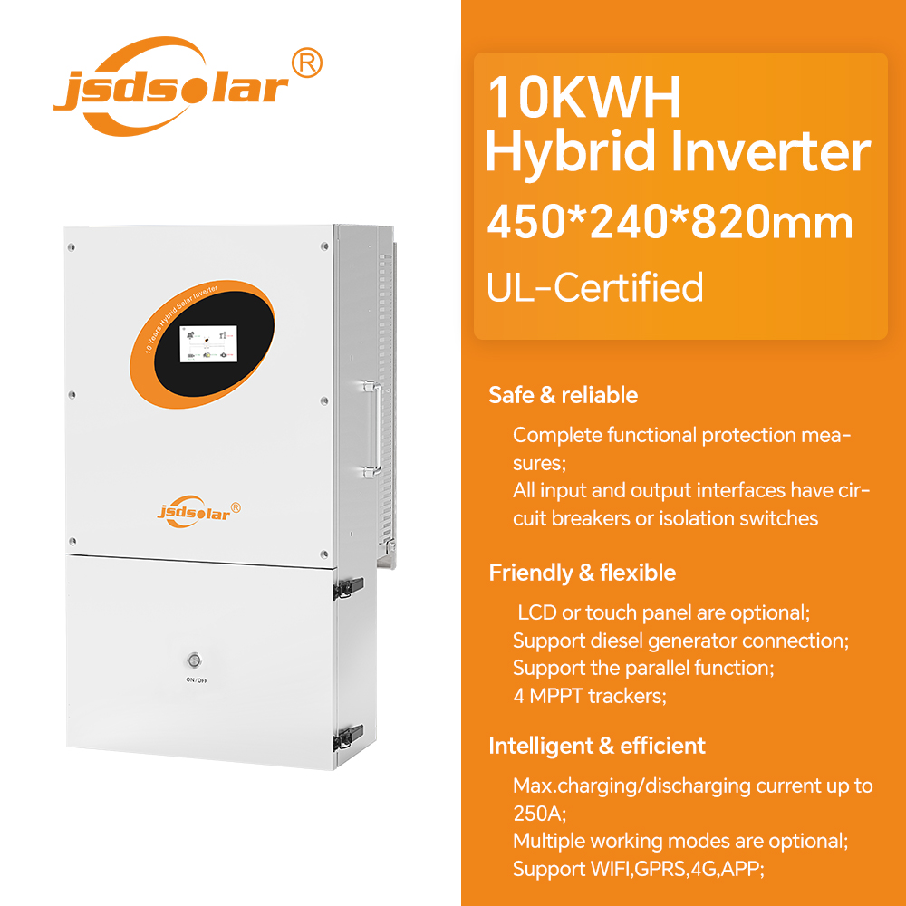 Jsdsolar 10kw inversor solar h - Split Phase Inverter 10Kw 110V 220V avaliação e preço