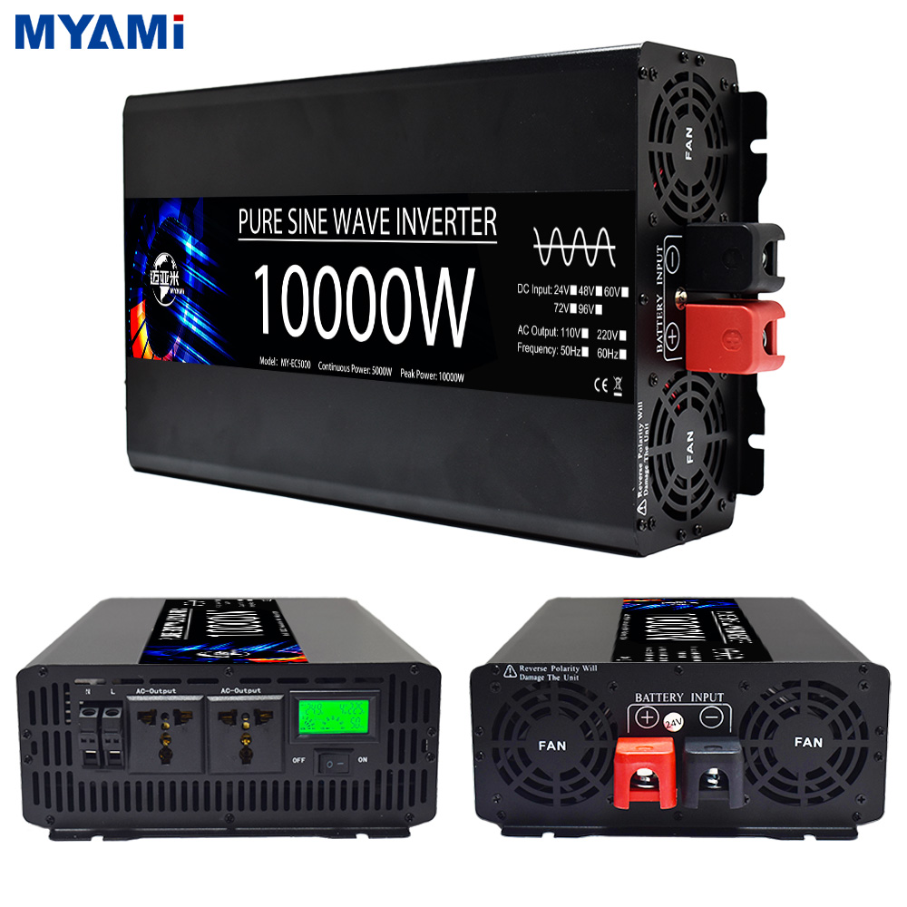 Inversor de energia de onda se - Pure Sine Wave Inverter 5000W 48V 220V avaliação e preço