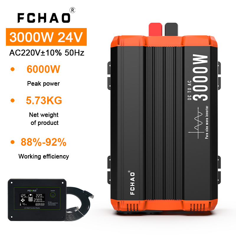 Inversor de Onda Senoidal Pura - Off Grid Solar Inverter 48V 6000W avaliação e preço