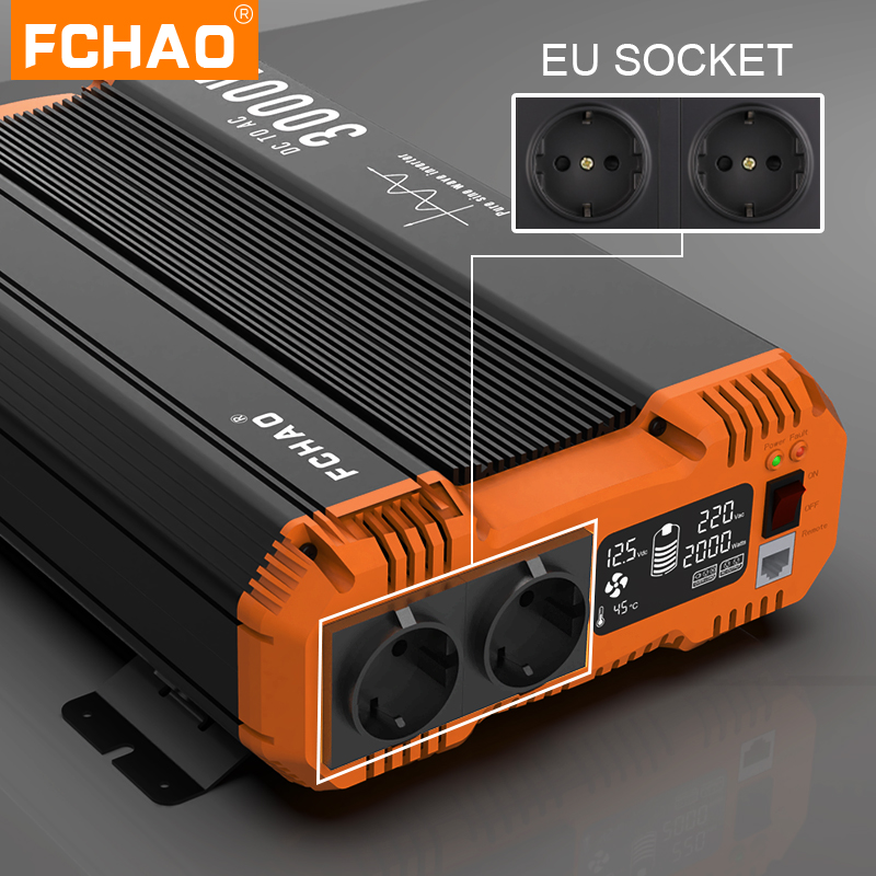 Inversor de Onda Senoidal Pura - Off Grid Solar Inverter 48V 6000W avaliação e preço