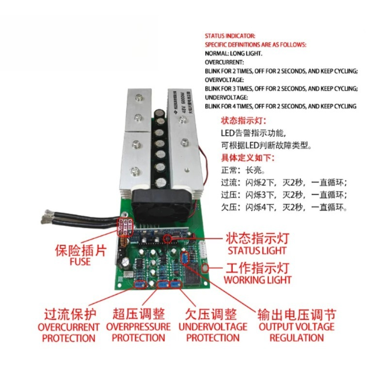 Placa Principal de Inversor de - Pure Sine Wave Inverter Board 24V 48V avaliação e preço