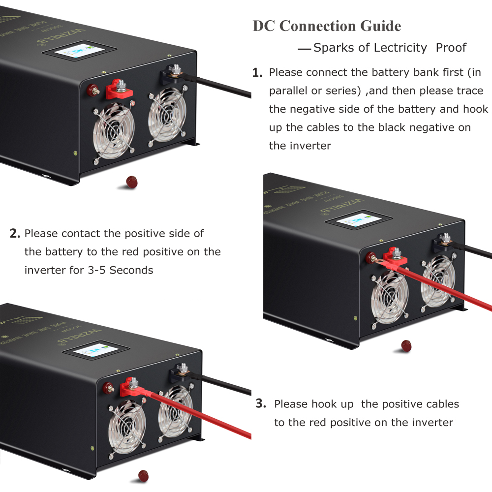 Inversor de Onda Senoidal Pura - Off Grid Solar Inverter 48V 6000W avaliação e preço