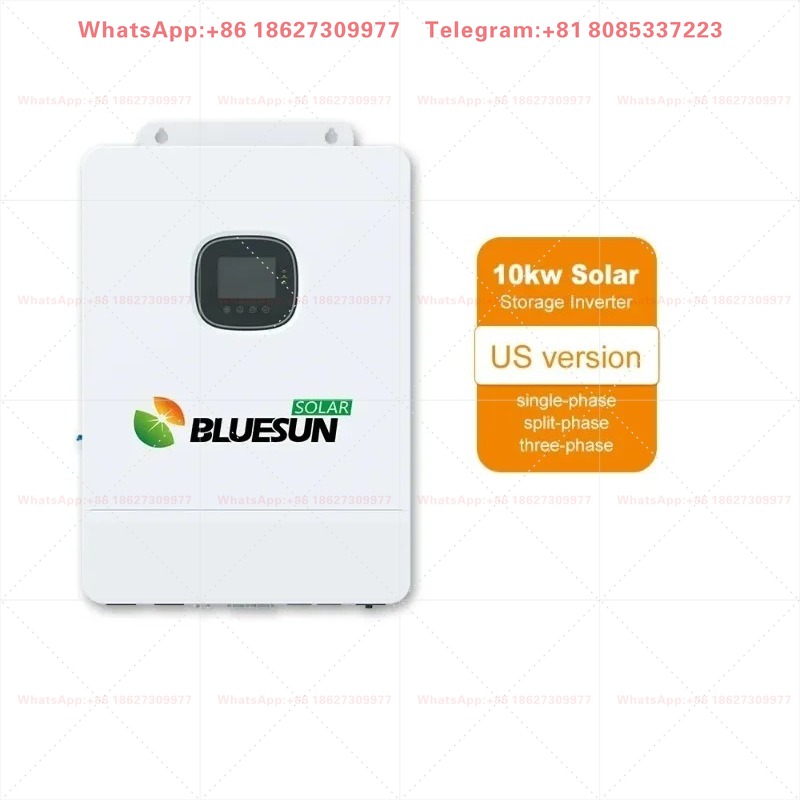 Inversor solar híbrido trifási - Split Phase Inverter 10Kw 110V 220V avaliação e preço