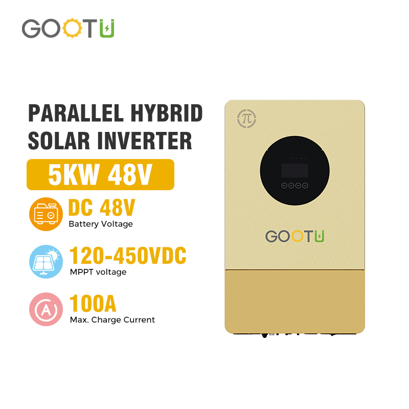 Inversor Solar Híbrido 5Kw 48V - Parallel Solar Inverter 48V 5000W Mppt avaliação e preço