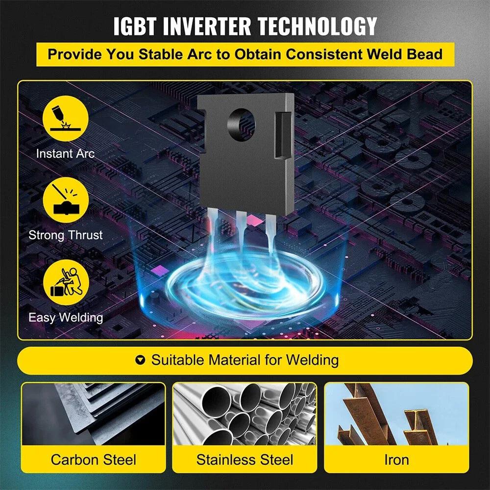 Máquina de Solda ARC Mini IGBT - Inverter Welding Machine Igbt 300A avaliação e preço