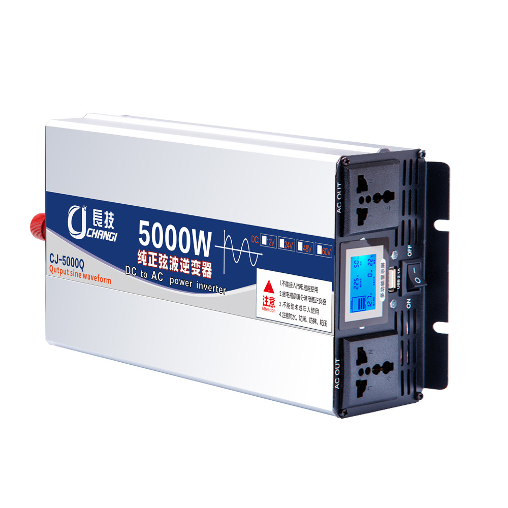 Inversor de onda senoidal pura - Pure Sine Wave Inverter 5000W 48V 220V avaliação e preço