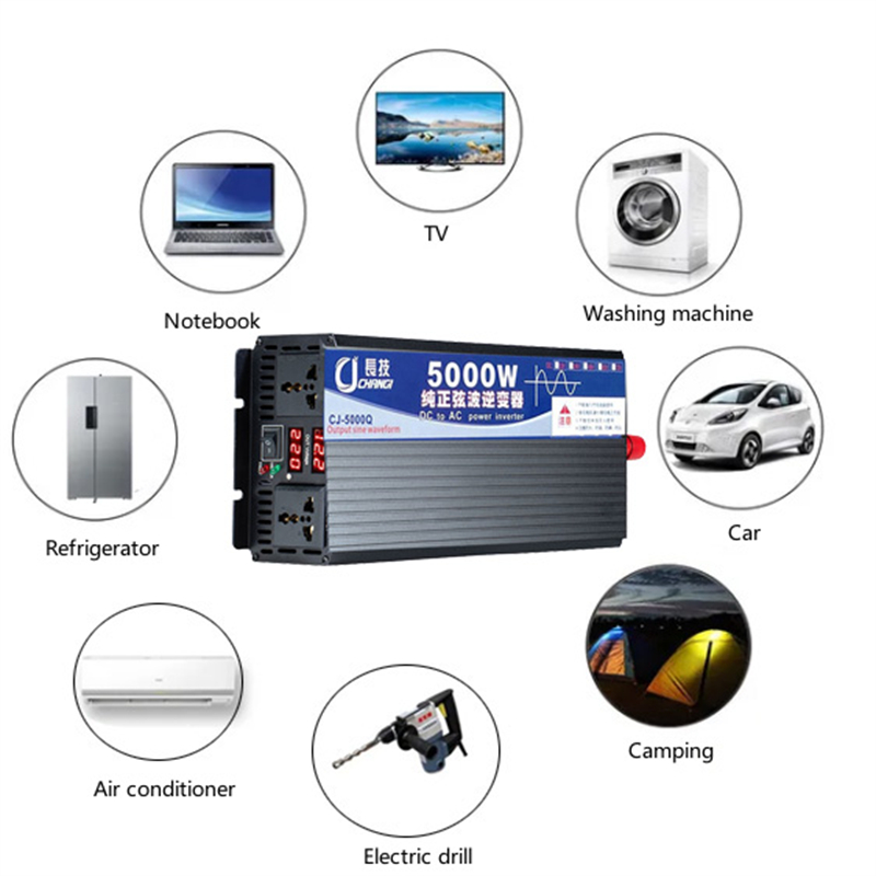 Inversor de onda senoidal pura - Inverter Pure Sine Wave 60Hz 120V 3000W avaliação e preço
