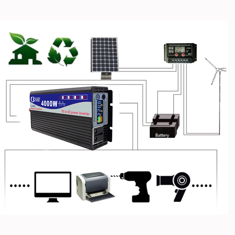 Inversor de onda senoidal pura - Inverter Pure Sine Wave 60Hz 120V 3000W avaliação e preço