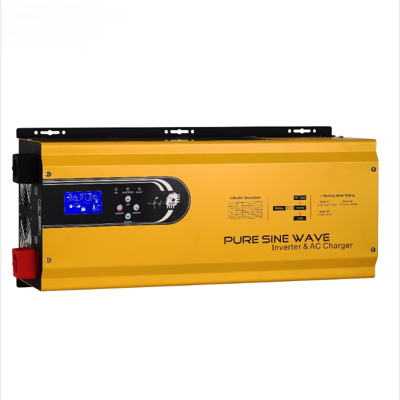 3000W onda senoidal pura DC 12 - Toroidal Transformer Inverter 5000W avaliação e preço