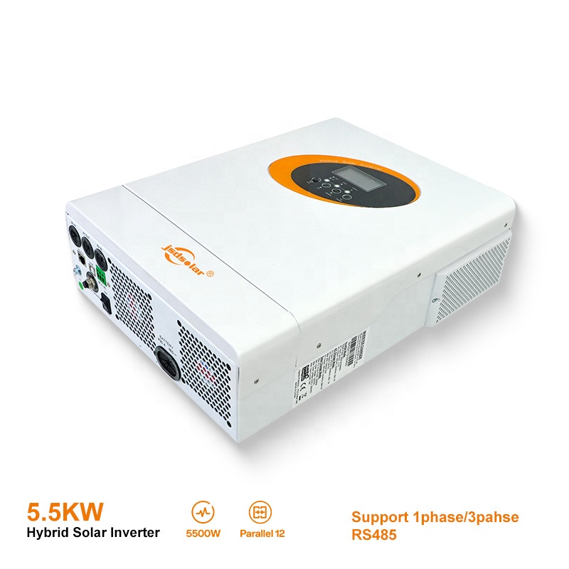 5.5kw 5kw onda senoidal pura m - Hybrid Solar Inverter 5.5Kw Mppt 48V avaliação e preço