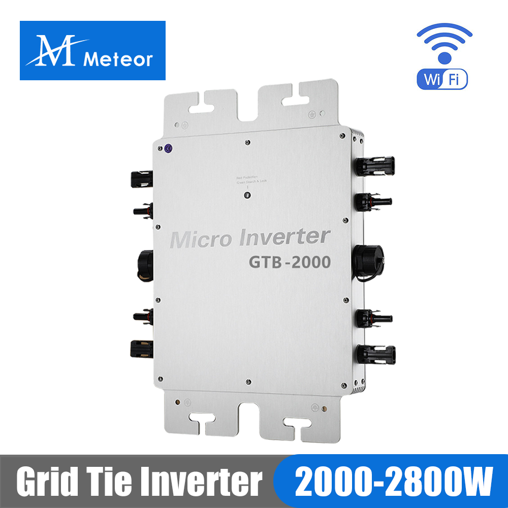 2000w 2400w 2800w micro invers - Grid Tie Inverter Limiter 2000W avaliação e preço