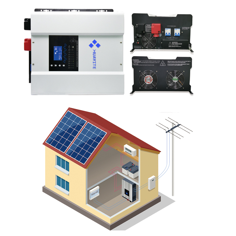Inversor Híbrido On-Off Grid d - Off Grid Solar Inverter 48V 6000W avaliação e preço