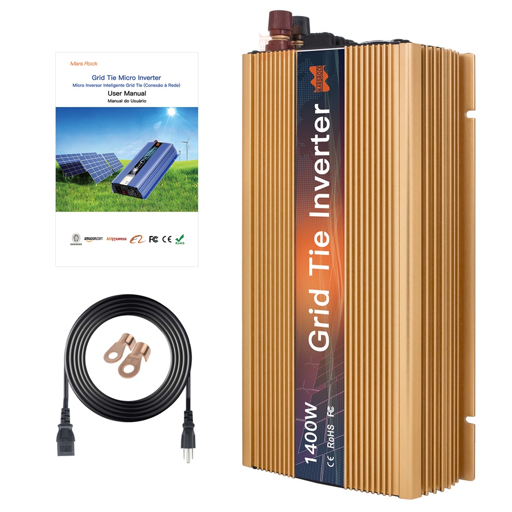 MPPT-Microinversor Solar On Gr - Micro Inverter 1400W Solar Grid Tie avaliação e preço
