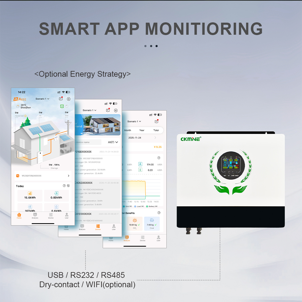 Inversor Solar Híbrido de Boa  - Off Grid Solar Inverter 48V 6000W avaliação e preço