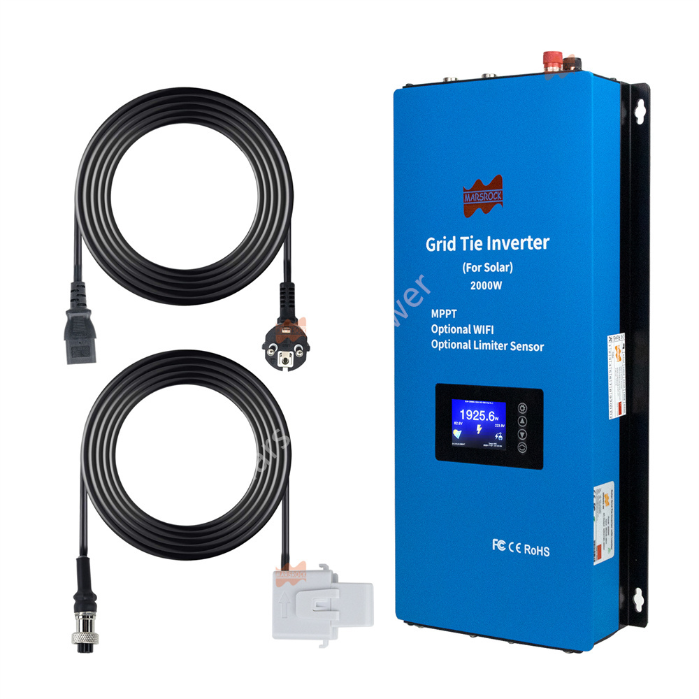 Inversor Solar Híbrido de 2000 - Grid Tie Inverter Limiter 2000W avaliação e preço