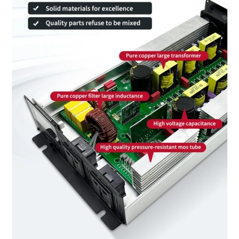 Inversor de Onda Senoidal Pura - Pure Sine Wave Inverter 5000W 48V 220V avaliação e preço