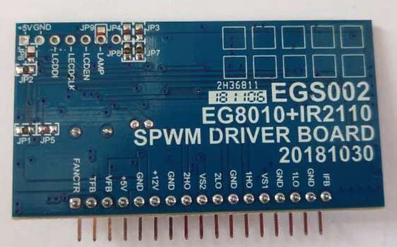 Placa Controladora de Inversor - Egs002 Pure Sine Wave Inverter Driver Board avaliação e preço