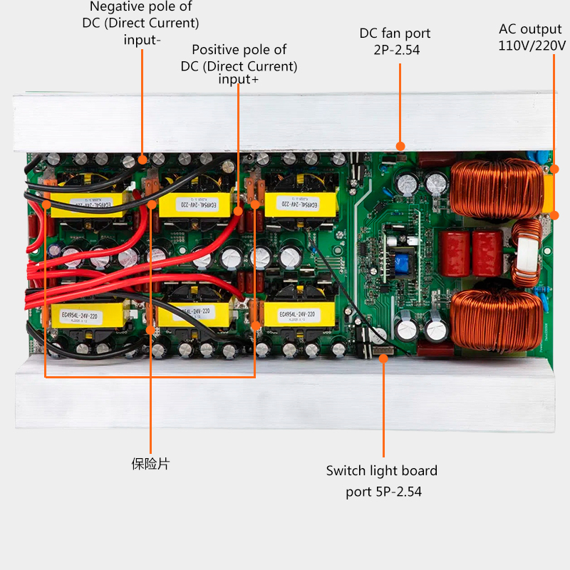 Placa principal do inversor de - Pure Sine Wave Inverter Board 24V 48V avaliação e preço