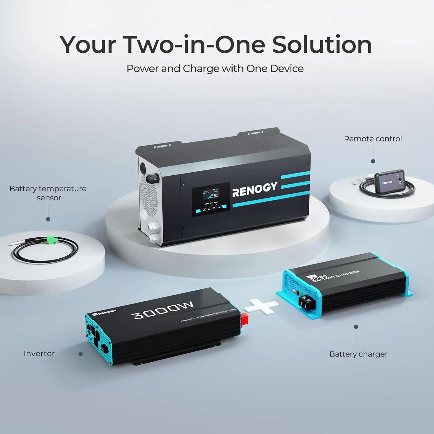 Inversor Carregador de Onda Se - Rv Pure Sine Inverter Charger 3000W 12V avaliação e preço