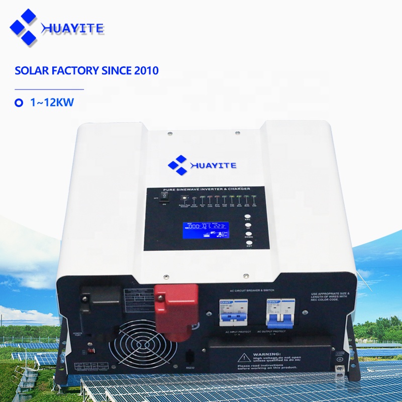Inversor Solar Híbrido Off Gri - Off Grid Solar Inverter 48V 6000W avaliação e preço