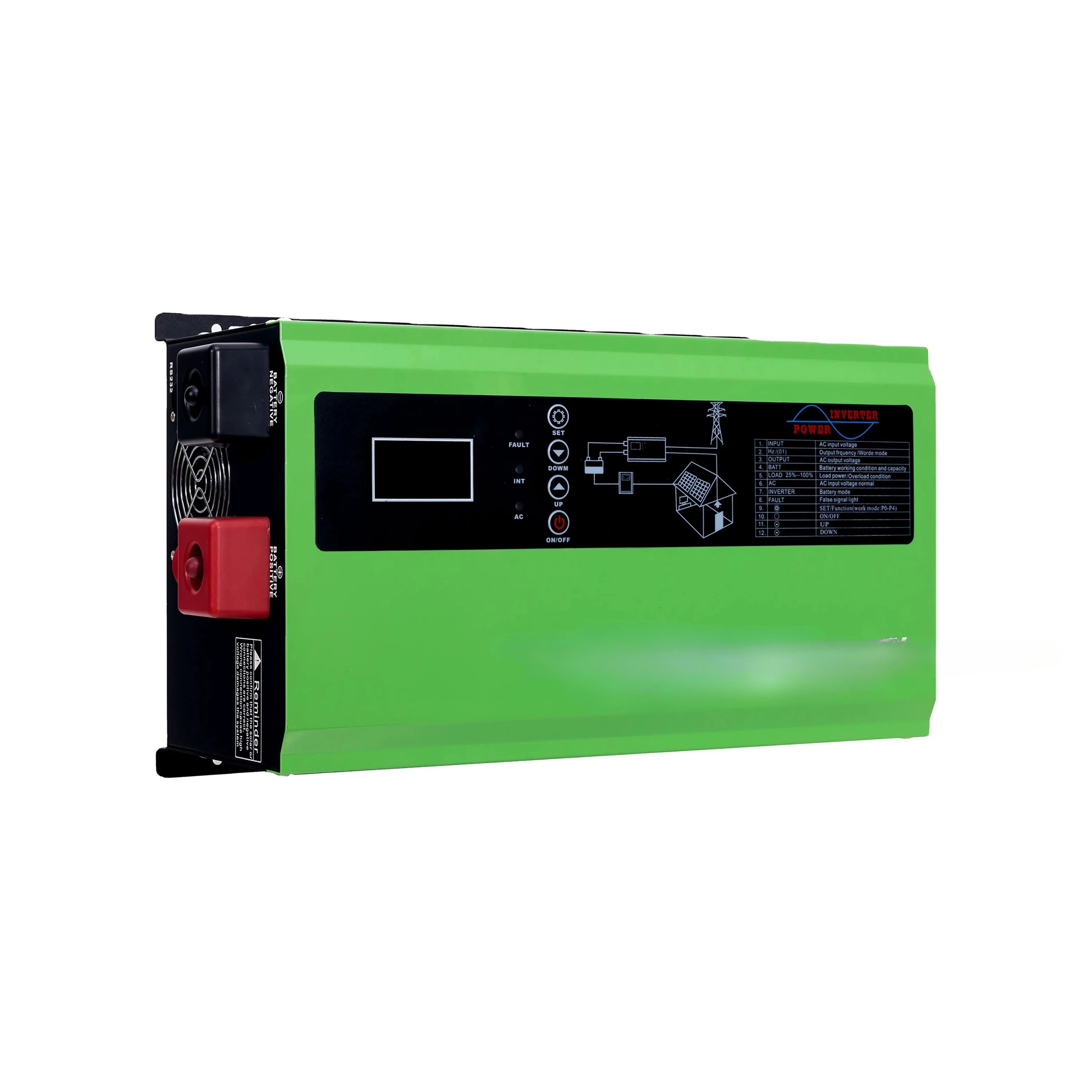 Inversores e conversores solar - Off Grid Solar Inverter 48V 6000W avaliação e preço